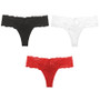 Lace Thongs for Women - 3 Pack Lace Thongs for Women - 3 Pack