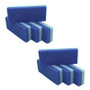 2 in 1 Foot Pumice Stone - 8 Pack 