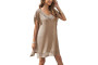 Womens Joint Beach Cover with Hollow V Neck Womens Joint Beach Cover with Hollow V Neck