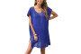 Womens Joint Beach Cover with Hollow V Neck Womens Joint Beach Cover with Hollow V Neck