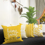 Throw Pillow Cover - 4 Packs