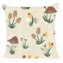 Leaf Linen Throw Pillow Cover - 4 Packs