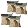 Retro Ethnic Style Throw Pillow Cover - 4 Packs