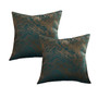 Gold Plated Wave Throw Pillow Cover - 2 Packs