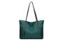 Vegan Leather Oxford Tote Bag with Side Pockets Vegan Leather Oxford Tote Bag with Side Pockets