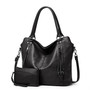 Soft Vegan Leather Ladies Tote Bag Set of 2pcs Soft Vegan Leather Ladies Tote Bag Set of 2pcs