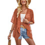 Fuzzy Ball Cardigan Tops