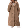 Long Thermal Fleece Coat Long Thermal Fleece Coat