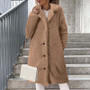 Long Thermal Fleece Coat Long Thermal Fleece Coat