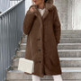 Long Thermal Fleece Coat Long Thermal Fleece Coat