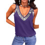 Ladies  Bling Bead Sleeveless Vest Top Ladies  Bling Bead Sleeveless Vest Top