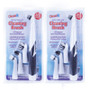 Cordless Electric Battery-Powered Scrub Brush - 2packs