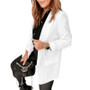 Womens Casual Open Front Lapel Collar Blazer 