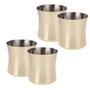 Stainless Steel Coffee Milk Tea Mug – Durable, Elegant & Perfectly Crafted - Set of 4