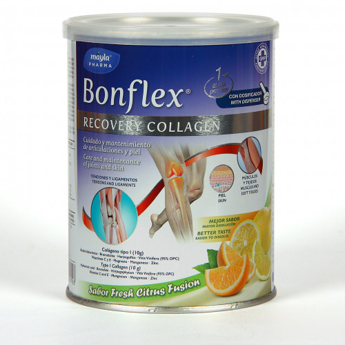 Bonflex recovery collagen sabor cítrico tarro