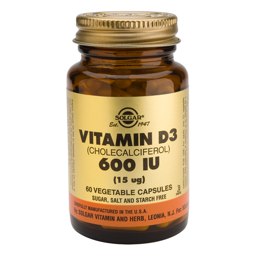 Solgar vitamina d3 600 ui 60caps