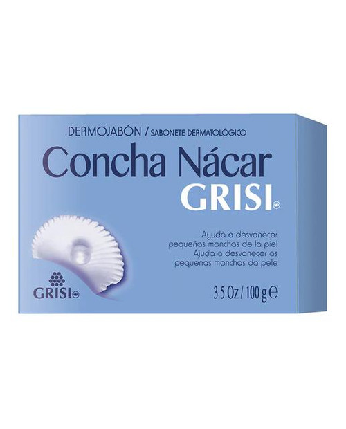 Dermojabón concha nácar grisi