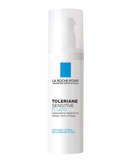 Crema hidratante prebiótico toleriane sensitive fluido 40 mL la roche posay