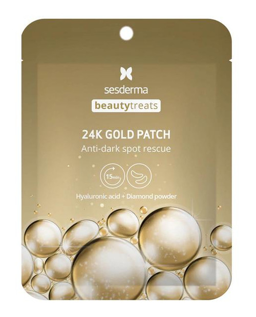 Mascarilla facial contorno de ojos oro 24k sesderma