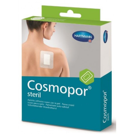 Cosmopor steril apósito estéril 7.2 cm x 5 cm 5 apósitos