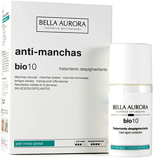 Bella aurora bio10 protect antimanchas piel mixta-grasa. tratamiento intensivo
