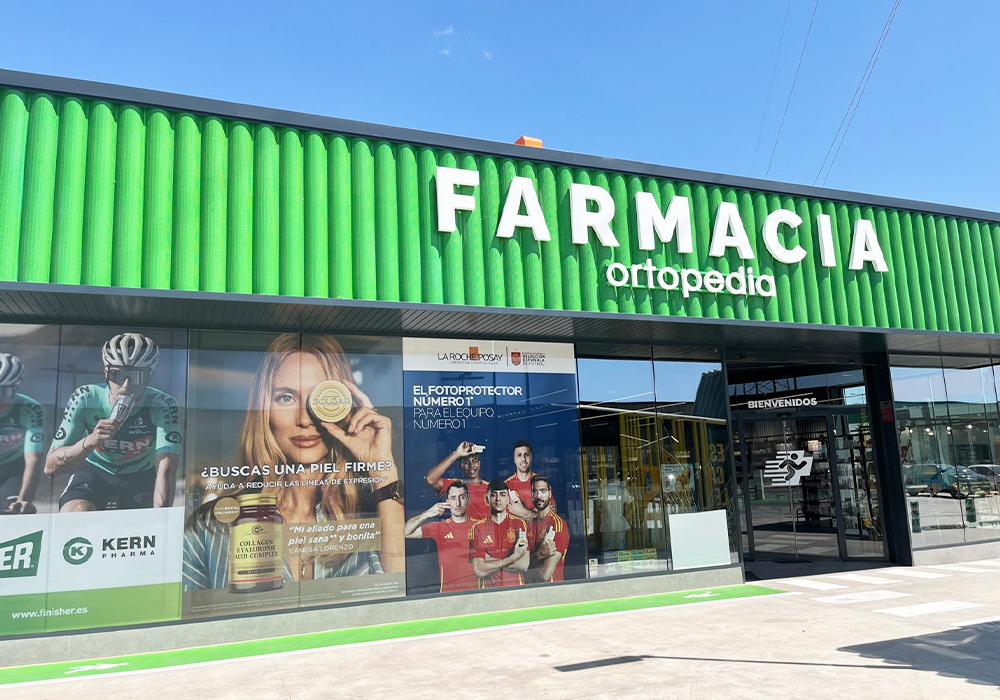 Fachada de Farmacia Ciudad Deportiva La Nucía, Alicante