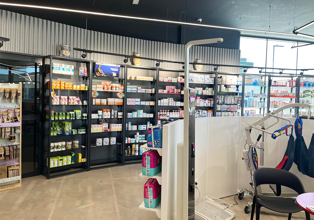 Interior de Farmacia Ciudad Deportiva La Nucía, Alicante