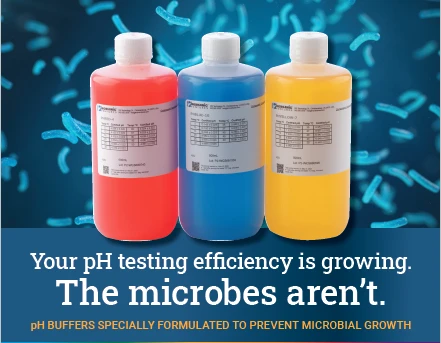 pH Buffers Specially Formulated to Prevent Microbial Growth