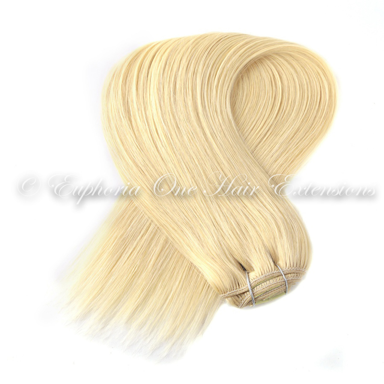 Indian Remy Cuticle Correct Weft Weave Hair Extensions 100g 125g Thick Ends