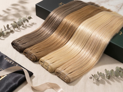 Ultra Thick Weft/Weave Russian Double Drawn Hair Extensions