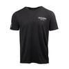 A traditional everyday t-shirt showcasing an in-house designed eagle graphic on the front. The HUXWRX Icon logo is displayed on the right sleeve. Crafted for both comfort and durability, this versatile shirt is designed to perform during any task.