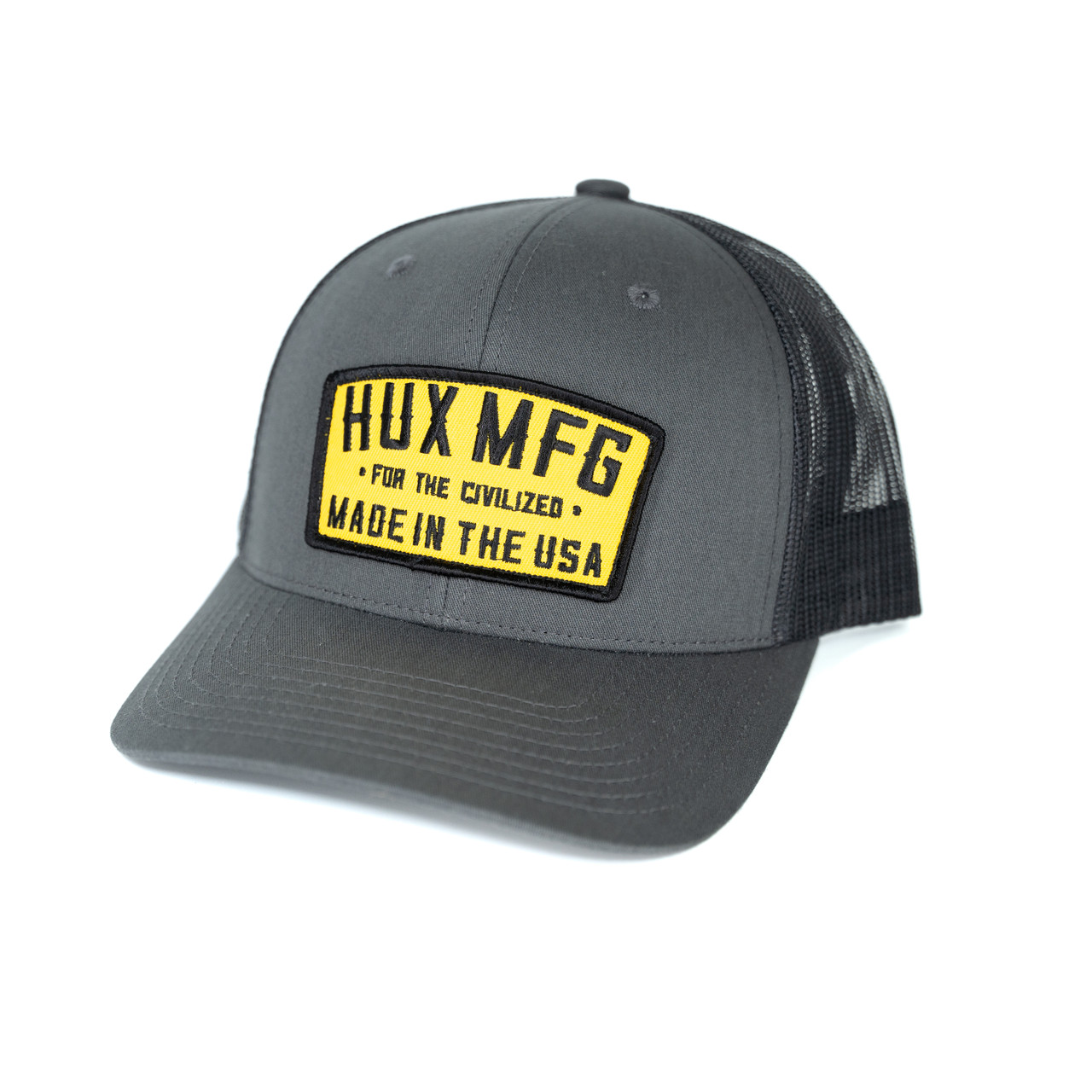 HUX MFG TRUCKER - CHARCOAL - HUXWRX Safety Co.