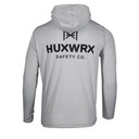 HUXWRX - Logo Sun Shirt Pearl Grey