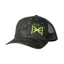 OFFSET HUX ICON TRUCKER - BLACK MULTICAM