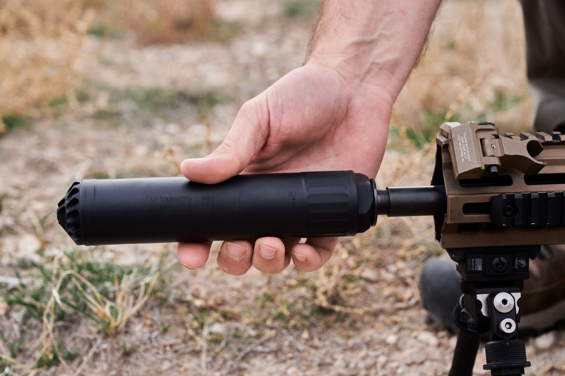 Suppressor + Muzzle device Installation HUXWRX Safety Co.