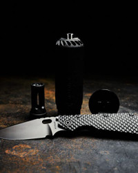 HUXWRX and Strider Knives Introduce Military-Spec Black Magic Configuration