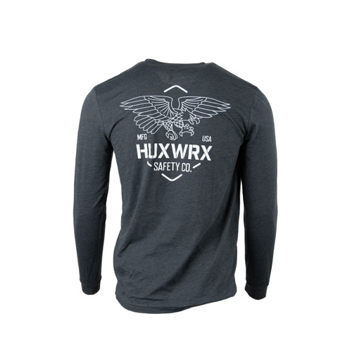 This design is available in two-tone Charcoal with white accents in sizes S-3XL. This design is available in two-tone Charcoal with white accents in sizes S-3XL.