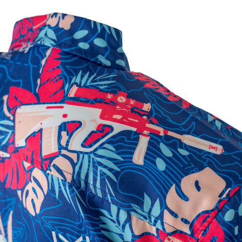 Embrace the island spirit with the latest addition to the HUXWRX Apparel line - the HUX-waiian Aloha shirt! Whether you're looking for the perfect addition to your range gear or a unique gift for someone special, this HUXWRX tee is here to impress and is the perfect blend of design, comfort, and quality. It's not just a shirt – it's a lifestyle. Embrace the island spirit with the latest addition to the HUXWRX Apparel line - the HUX-waiian Aloha shirt! Whether you're looking for the perfect addition to your range gear or a unique gift for someone special, this HUXWRX tee is here to impress and is the perfect blend of design, comfort, and quality. It's not just a shirt – it's a lifestyle.