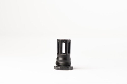 Stiction Lock Comp 9mm M13.5x1 LH, also called Mini Stiction, made of 17-4 stainless steel, compatible with hub-mounted suppressors for the appropriate caliber.