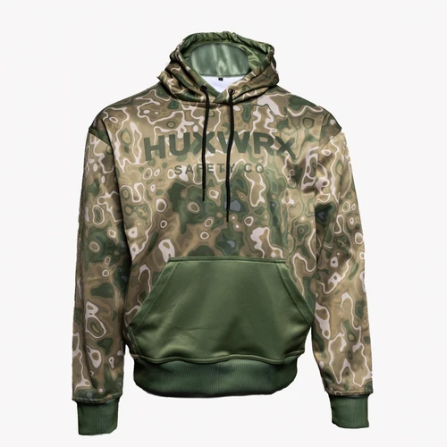 HUXWRX x RELV Camo Hoodie