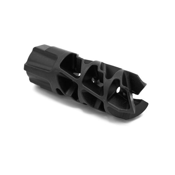 The Bannar 556 1/2x28 is a stand-alone hybrid comp/brake/flash hider that drastically reduces recoil, controls the muzzle, and mitigates flash. The geometry of the ports redirects gasses away from the shooter and bystanders.

This is NOT a QD suppressor or blast deflector mount.

Muzzle device length is 2.3 and length added to barrel is 1.7 inches
Muzzle device weight is 2.3 oz




*In an attempt to minimize waste, some suppressors, accessories and muzzle devices may arrive in OSS packaging while we transition to the new HUXWRX packaging.