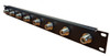 8 Port N Patch Panel 1RU