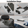 STARBEAM Starlink Mini Vehicle Roof Mount with Magnets 4