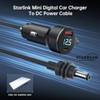 Starlink Mini 12/24V DC 3m LCD Screen Cigarette Lighter Power Cable c