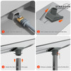 Starlink Gen 3 Standard Aluminium Pole Adapter for 25-48mm c