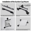 Starlink Mini 3 Suction Cup Mount for Vehicle d