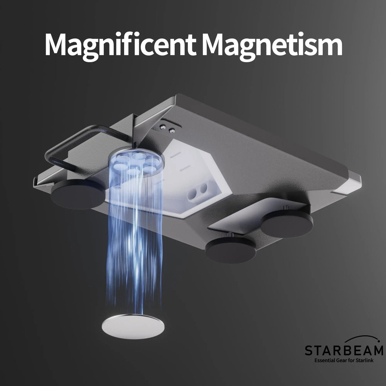 STARBEAM Starlink Mini Vehicle Roof Mount with Magnets 2
