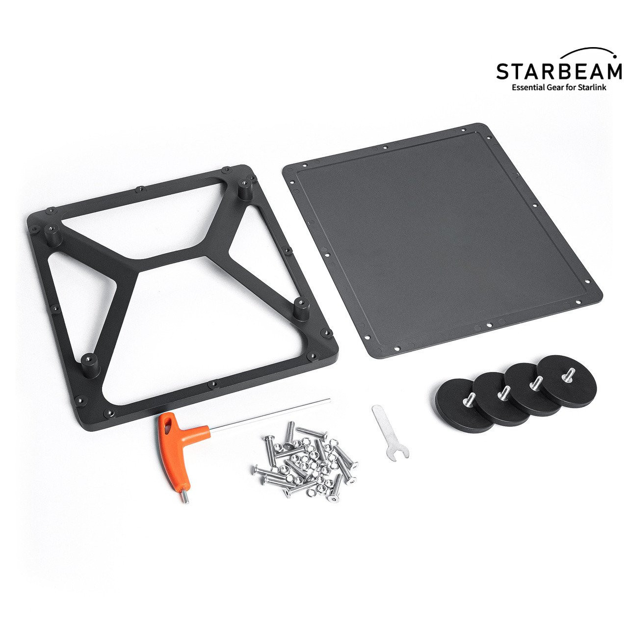 Starlink Mini Vehicle Mount with Magnetic Feet and Cover a