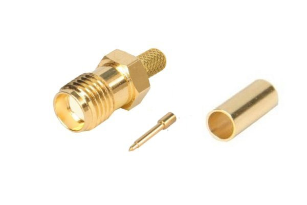 LMR240 Coaxial RF Pigtail Cable – N Female To SMA Male, USA Made