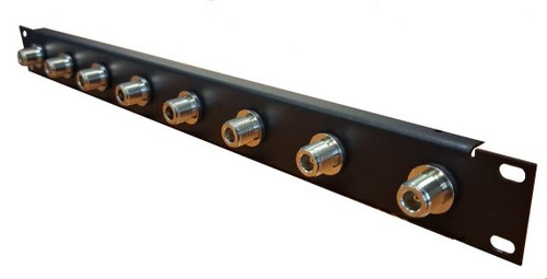8 Port N Patch Panel 1RU